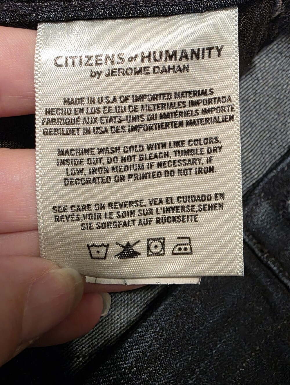 NWOT Citizens of Humanity Rocket High Rise Skinny Jeans Aura 25 - Picture 8 of 9